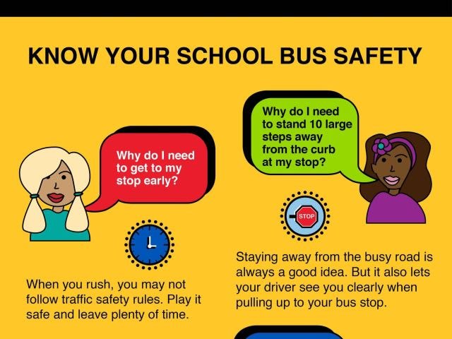 Durham Creates Infographic for School Bus Safety Week