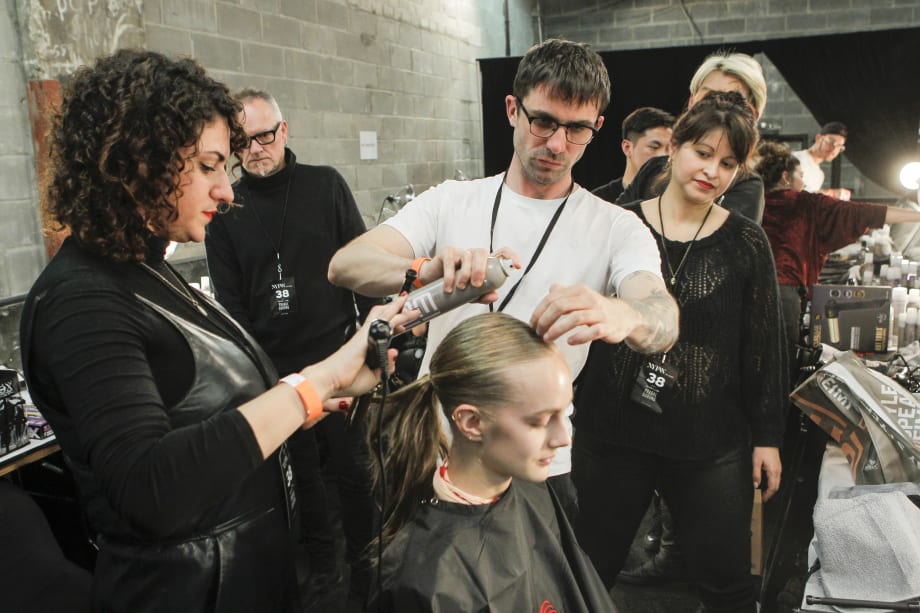 NYFW How-To: Androgynous Pony by Wella Professionals' Anthony Turner for Prabal Gurung AW17