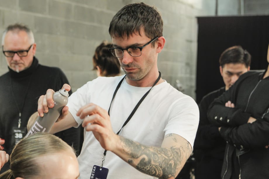 NYFW How-To: Androgynous Pony by Wella Professionals' Anthony Turner for Prabal Gurung AW17