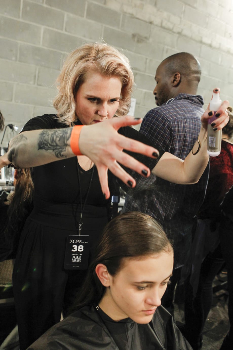 NYFW How-To: Androgynous Pony by Wella Professionals' Anthony Turner for Prabal Gurung AW17