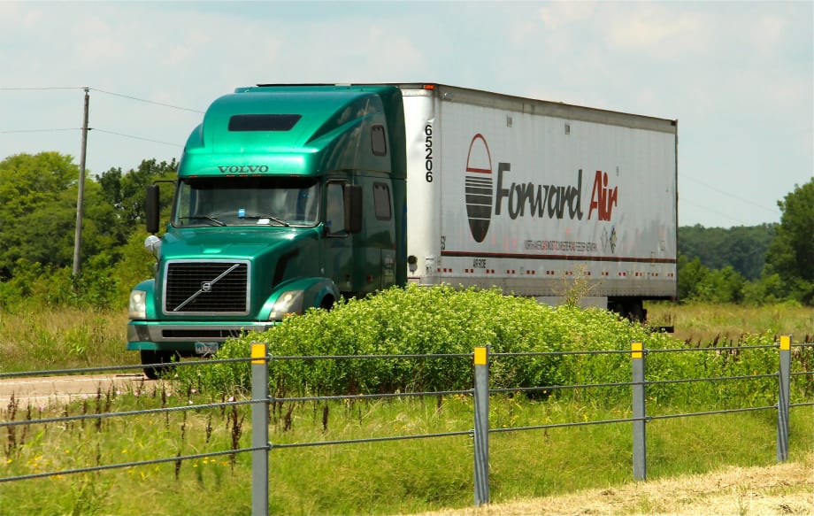 Forward Air Third Quarter Income Higher