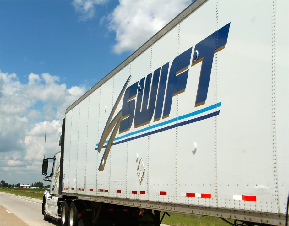 Winter’s Toll Felt by Swift Transportation