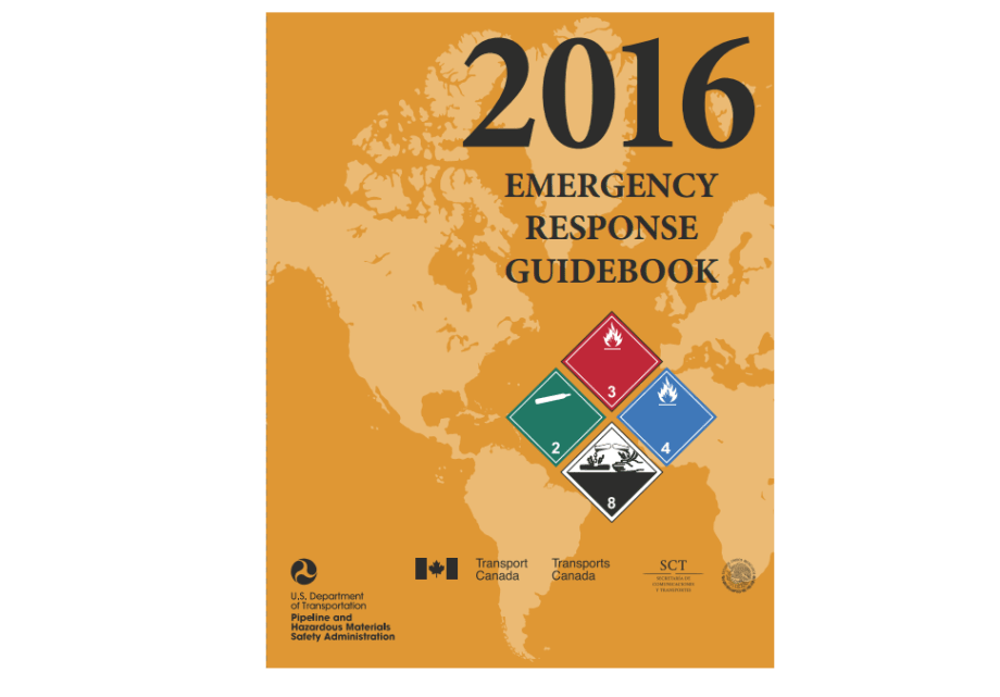 DOT Releases 2016 Emergency Response Guidebook