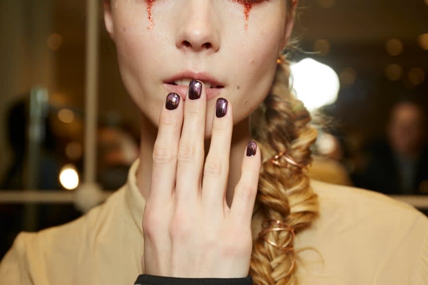 Nails from NYFW A/W 2017