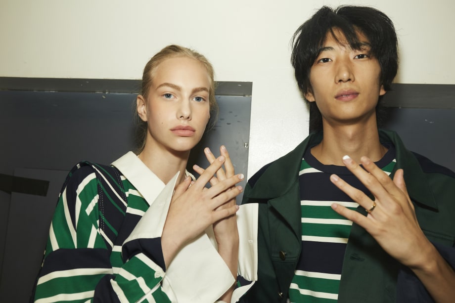 NYFW: Angular Nail Art by Rita Remark for Monse and Essie