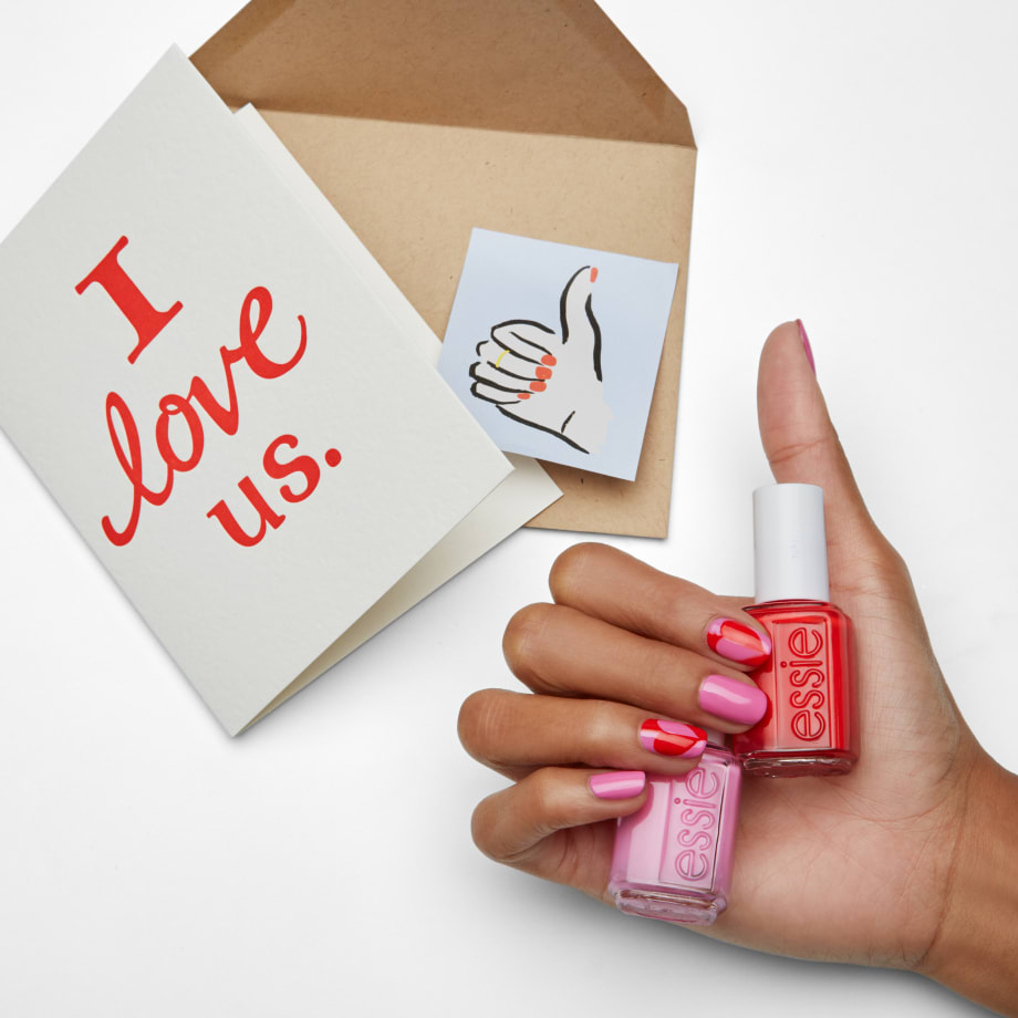 NAIL HOW-TO: Valentine's Day Nail Art from Essie