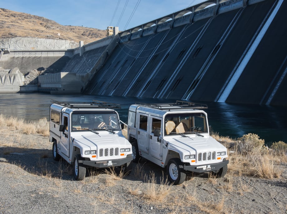 Feds Acquire Electric Utility Vehicles for Washington Dam