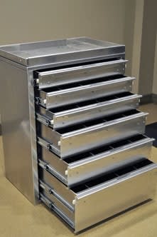 Aluminum Service Body Drawers