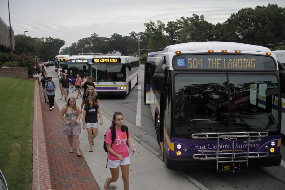 NextBus tech helps East Carolina U. improve transit