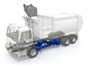 Eaton Launches Hydraulic Hybrid Retrofit Program for Refuse Trucks