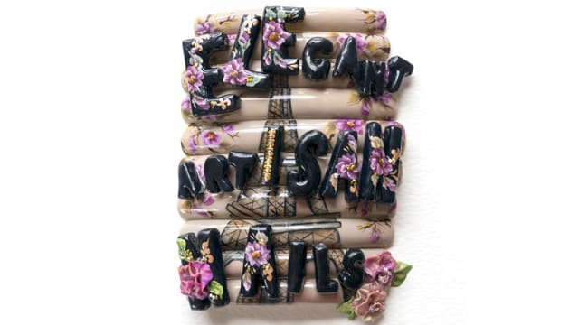 Eiffel Tower Nails (NTNA S.3 Pre-Challenge #2)