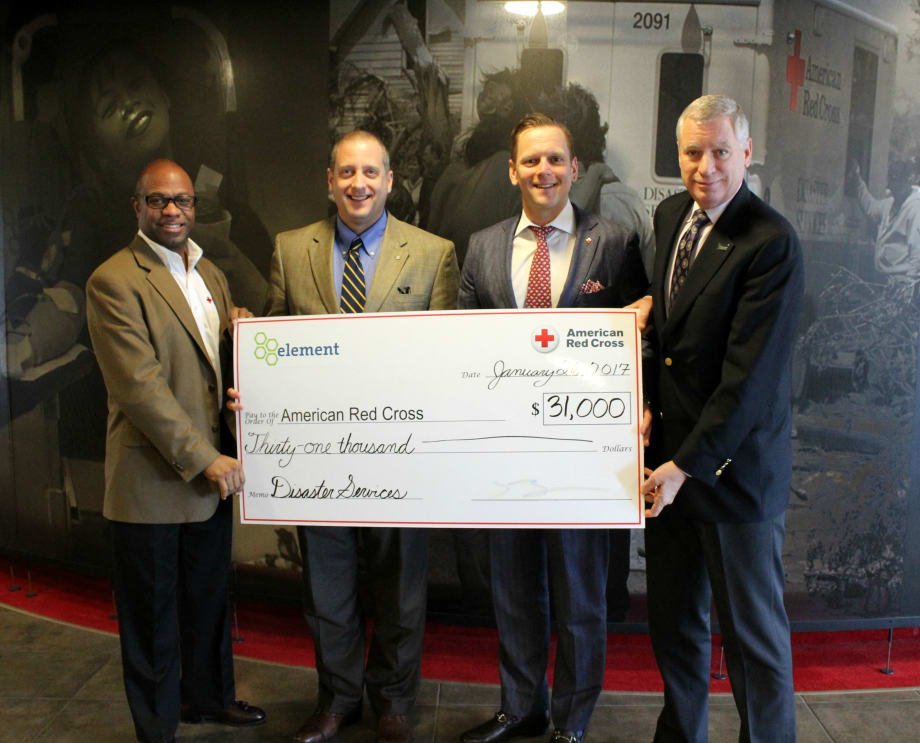 Element Donates to American Red Cross