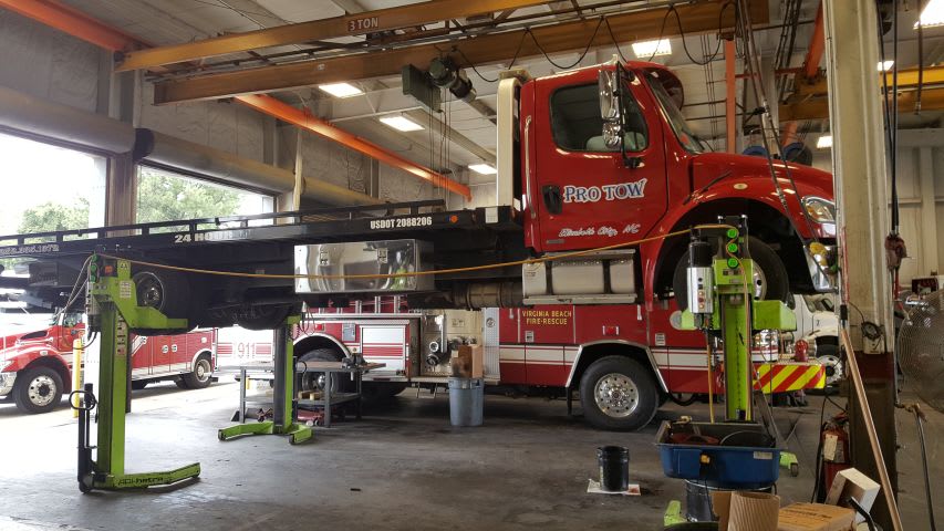 New System for Vehicle Lifts Designed to Keep Cables Off Ground