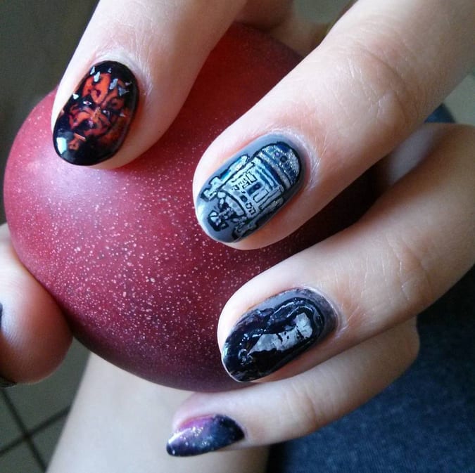 Star Wars Nail Art