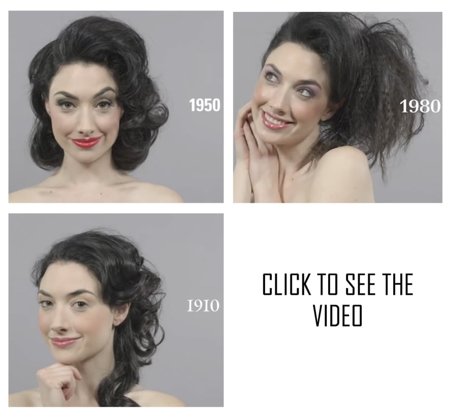See 100 Years of Beauty in ONE Minute!