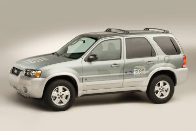 Ford Unveils First E-85 Ethanol-Fueled Hybrid