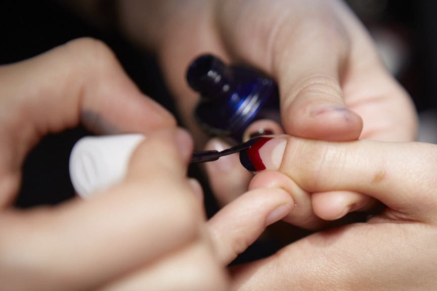 NYFW How-To: Essie Chevron Nails at Rebecca Minkoff F/W15