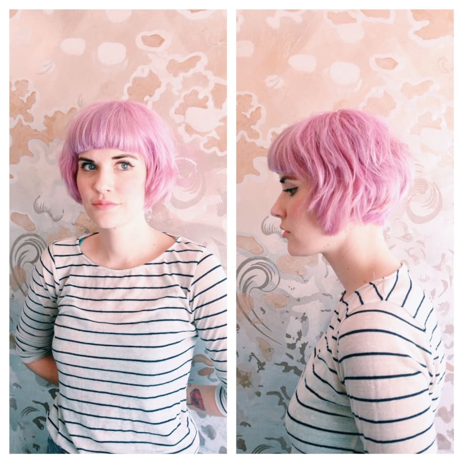 IN THE PINK: Formula and How-To for an Aveda Pastel Pink
