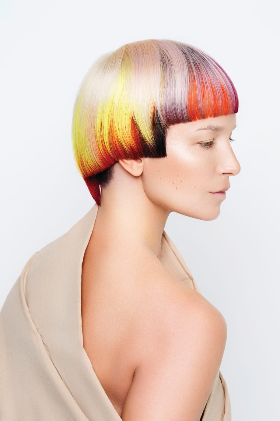 HOW-TO: Sunset Hair Color on a Precision Cut