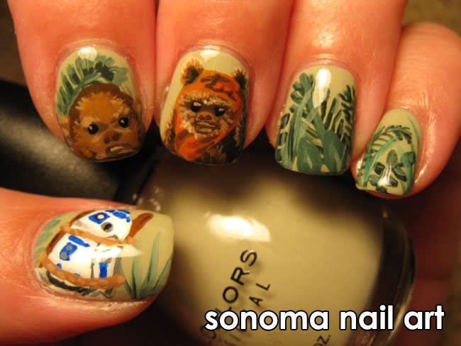 Star Wars Nail Art