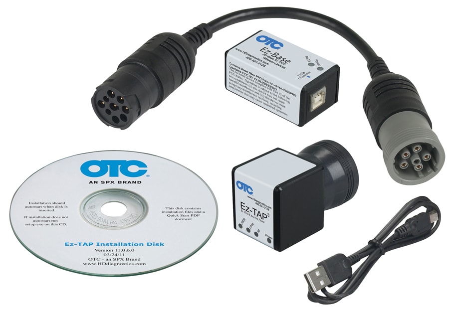 OTC Ez-TAP Heavy-Duty Wireless Diagnostic System