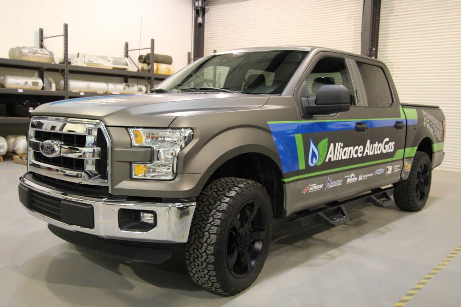 Blue Star Gas Sponsors LPG F-150's Cross-Country Trip