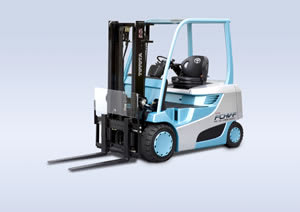 Toyota Develops Hydrogen Fuel Cell Lift Truck