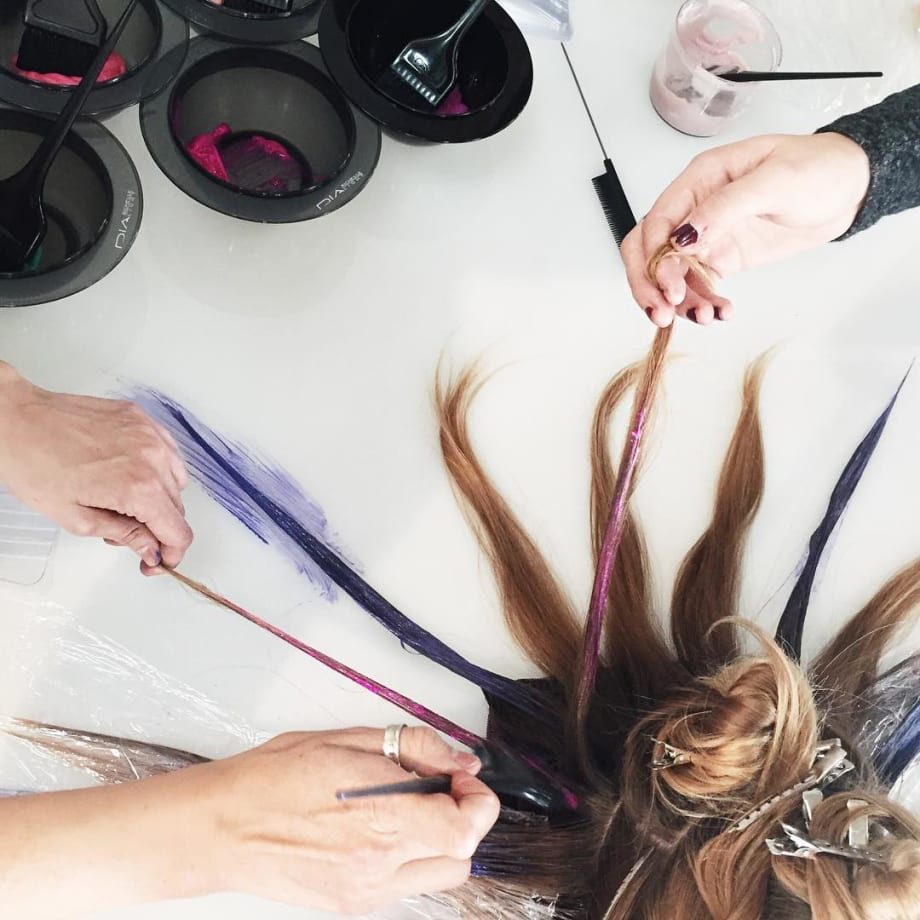 Q&A With KL Christoffersen, the Stylist Behind Fluid Hair Painting
