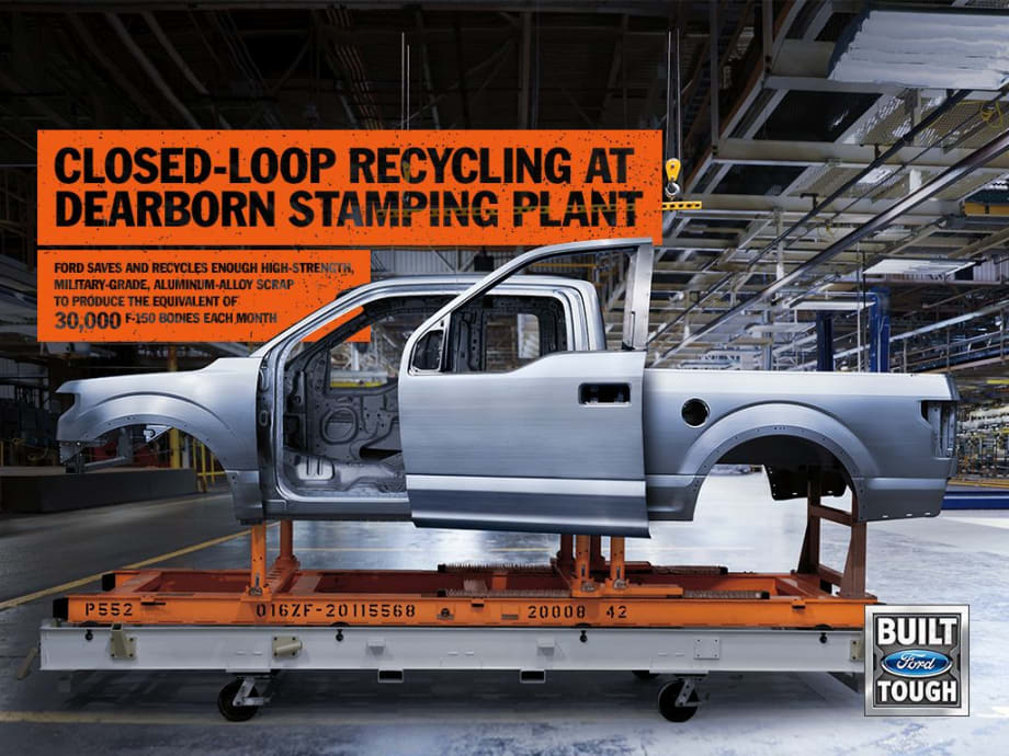 Recycled F-150 Aluminum Can Produce 30K Bodies