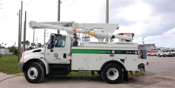 Utility Fleet Helps Restore Power After Hurricane