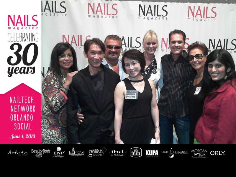 Photos from NAILS' Red Carpet at the NailTech Network Orlando Social