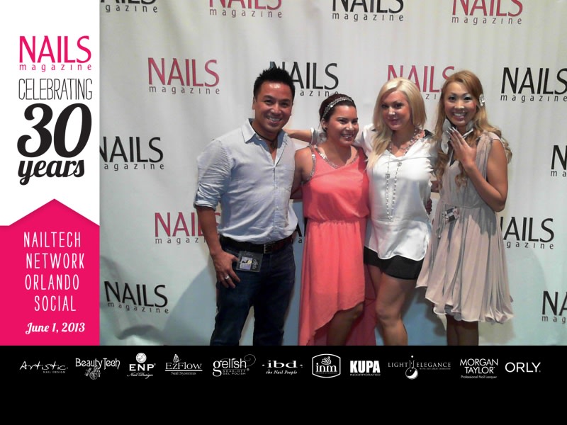 Photos from NAILS' Red Carpet at the NailTech Network Orlando Social