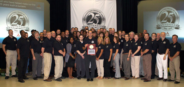 Mitsubishi Fuso Celebrates Silver Anniversary