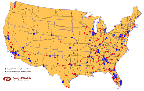 Cargo Thefts Decline But Losses Increase Dramatically