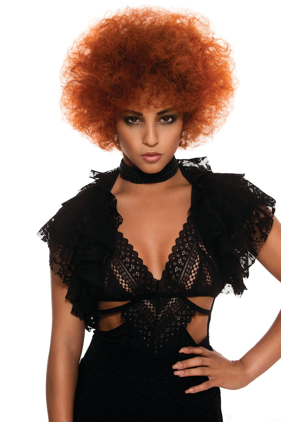 Copper Color for Curly Hair 
