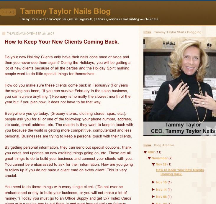 Blog Makes a Personal Connection