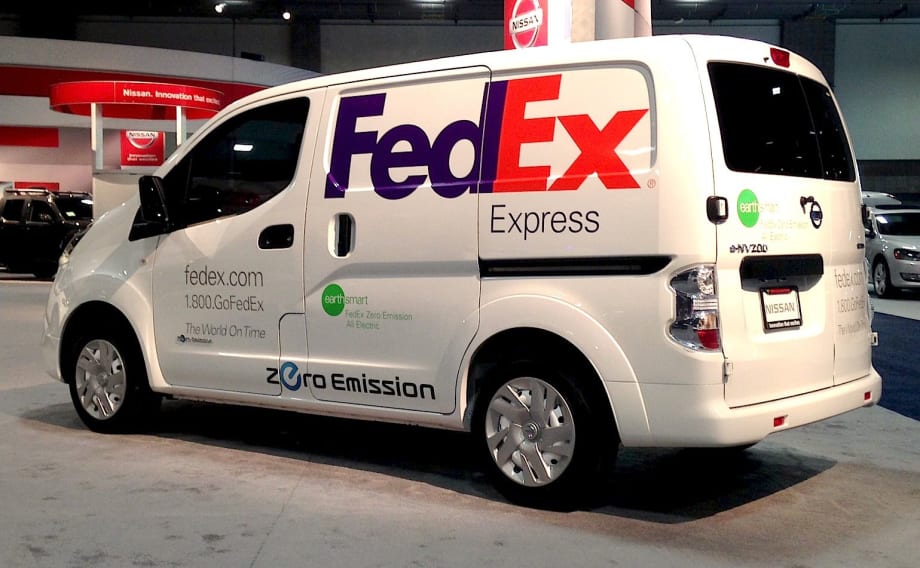 FedEx Express to Test Nissan's e-NV200 Van