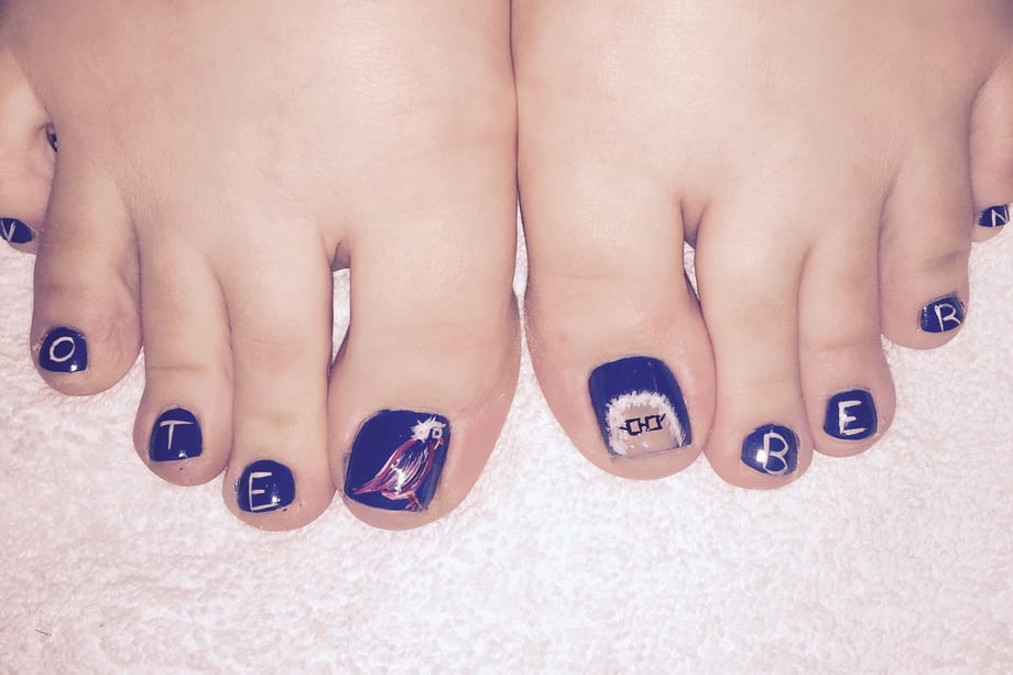 Election Nail Art: Hillary Clinton, Bernie Sanders, and Donald Trump Nails