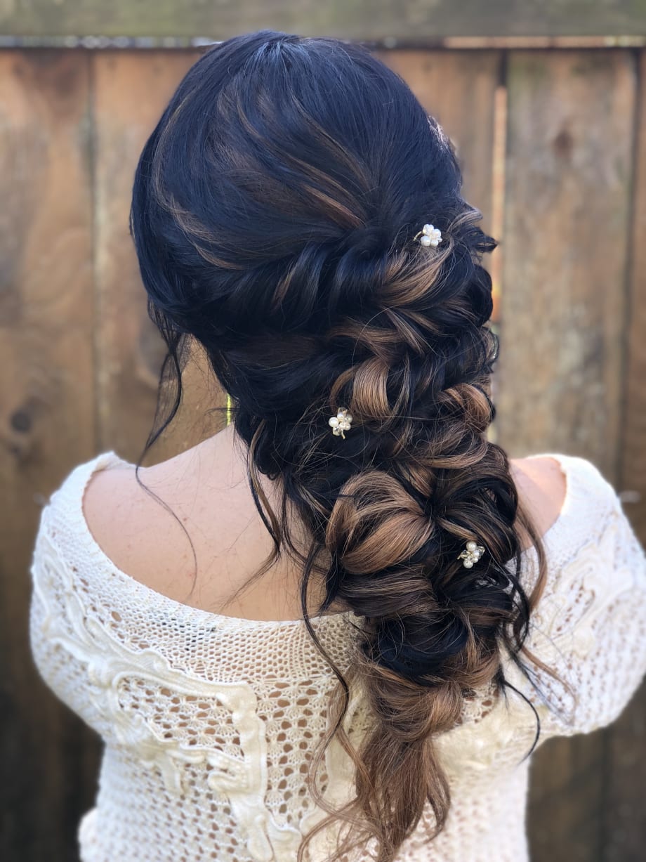 The Perfect Braid for Winter Brides