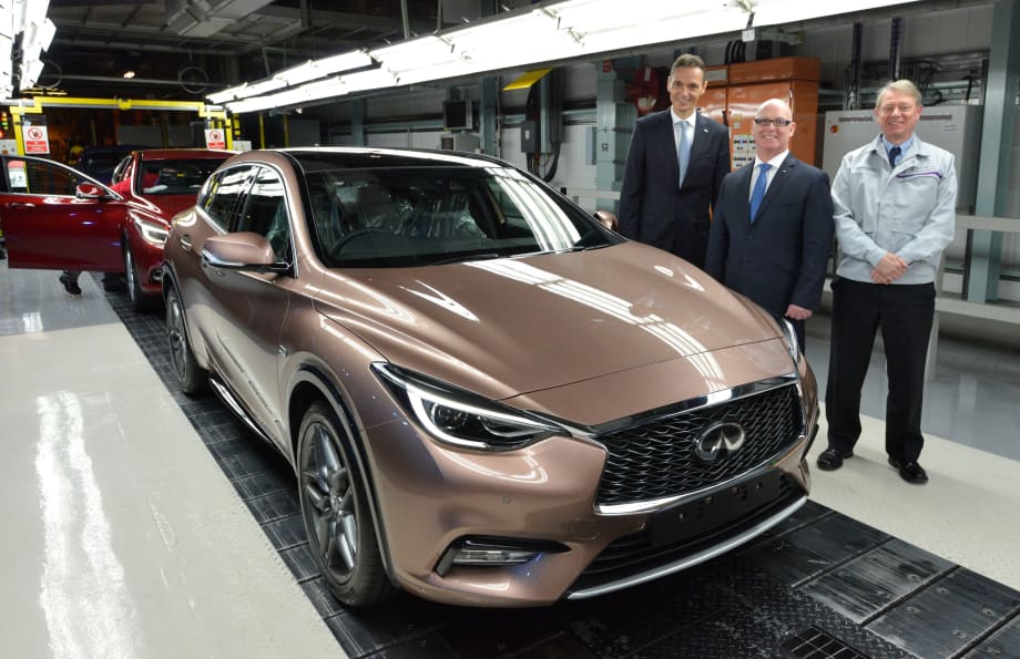 Infiniti Q30 Begins Production in UK