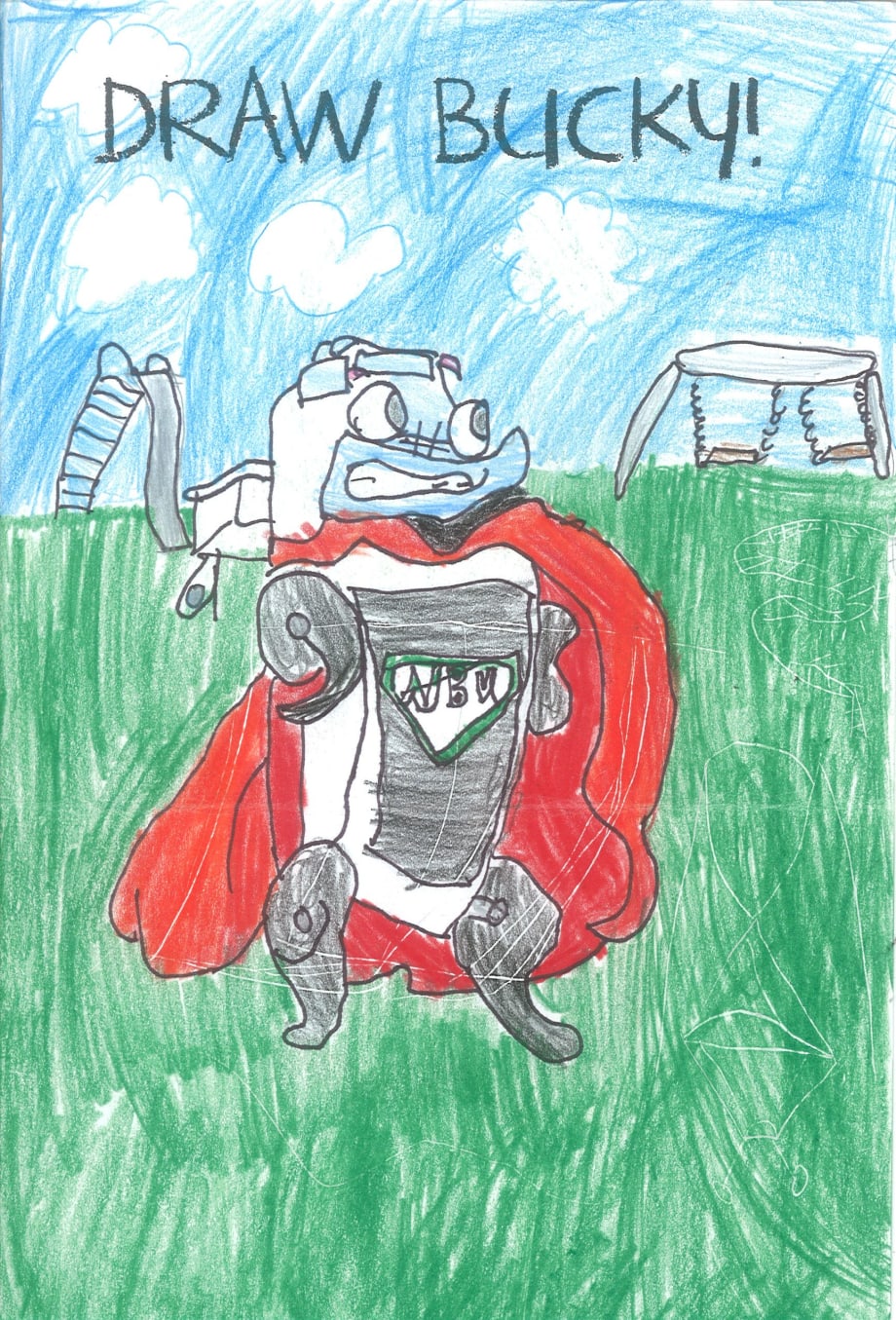 Texas Coloring Contest Draws 'Bucky' the Bucket Truck