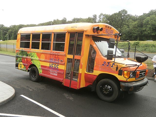 First Student Donates School Bus to Summer Meals Program
