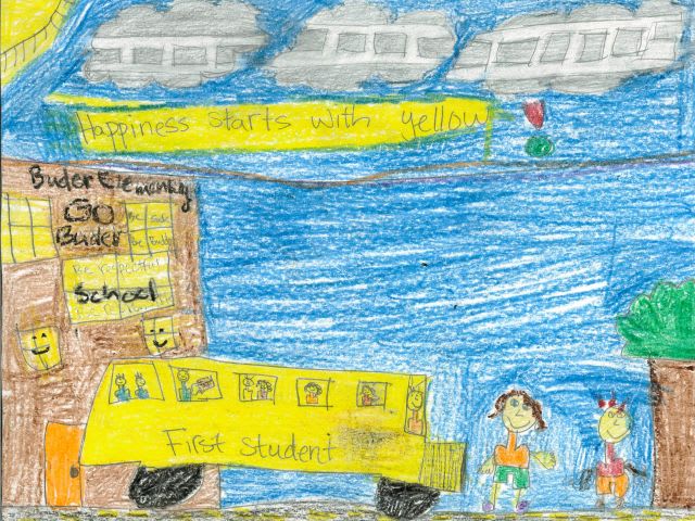 First Student names 1st student art contest winner