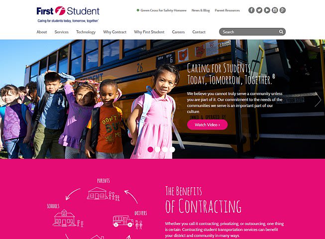 First Student launches new website