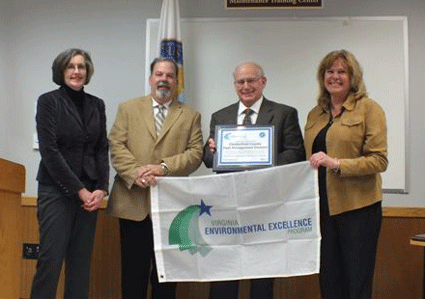 Chesterfield County, Va. Fleet Division Recognized for Environmental Stewardship