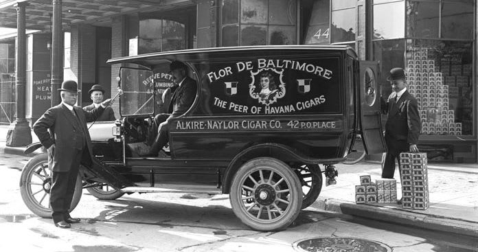 Time Capsule: Alkire-Naylor Cigar Co. Fleet Truck Circa 1913