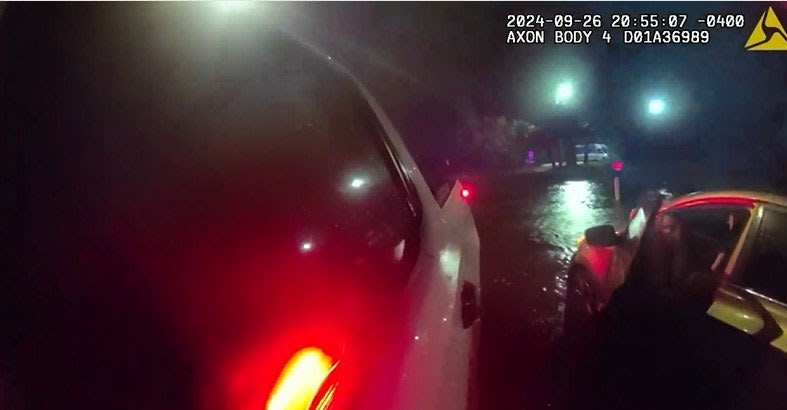 Video: Florida Deputies Rescue Teen from Vehicle Stuck in Hurricane Flooding