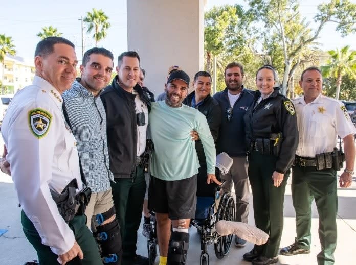 Florida Deputy Critically Injured in Vehicle Attack Goes Home from Rehab Hospital