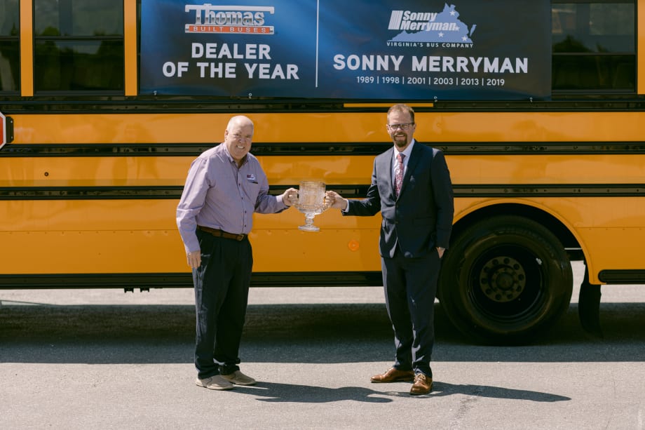 Thomas Built Buses Honors Top Dealers of 2019