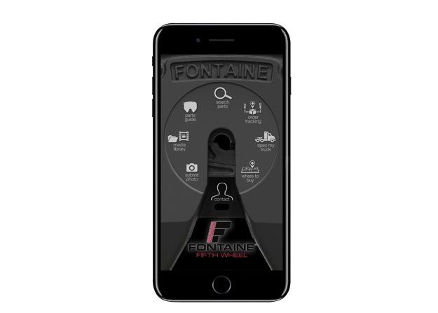Fontaine Fifth Wheel Offers Product Info Through Mobile App